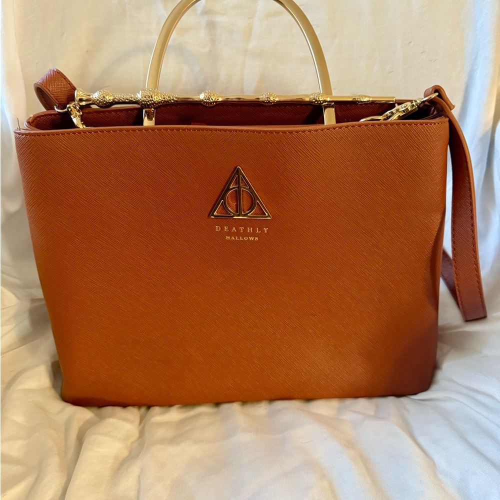 Loungefly Harry Potter Deathly Hallows Elder Wand Brown